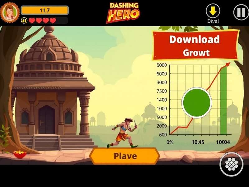 Temple Dashing Hero Diwali special event screenshot